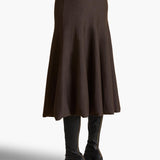 Khaite - Mayu Skirt in Grapeseed