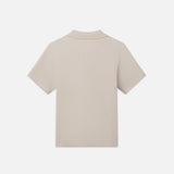 FRAME - Jacquard Polo -- Light Khaki