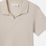 FRAME - Jacquard Polo -- Light Khaki