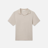 FRAME - Jacquard Polo -- Light Khaki