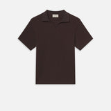 FRAME - Jacquard Polo -- Brown