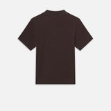 FRAME - Jacquard Polo -- Brown