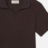 FRAME - Jacquard Polo -- Brown