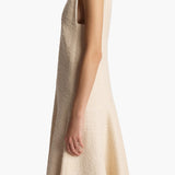 Khaite - Mellie Dress in Natural Boucle