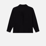 FRAME - Duo Fold Relaxed Shirt -- Black