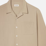 FRAME - Duo Fold Relaxed Shirt -- Light Beige