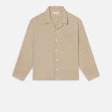 FRAME - Duo Fold Relaxed Shirt -- Light Beige