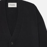 FRAME - Rib Cardigan -- Black