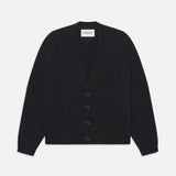 FRAME - Rib Cardigan -- Black