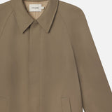 FRAME - Wool Trench Coat -- Light Brown