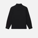 FRAME - Textured Shirt Jacket -- Black