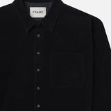 FRAME - Relaxed Corduroy Overshirt -- Dark Navy