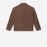 FRAME - Relaxed Double Pocket Shirt -- Taupe