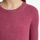 Khaite - Mia Sweater in Amaranth