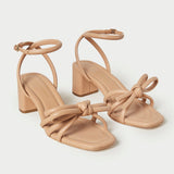 Roeffler Randall - Mikel Dune Bow Mid-Heel Sandal