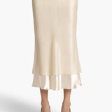 Khaite - Monina Skirt in Cream