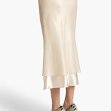 Khaite - Monina Skirt in Cream