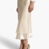 Khaite - Monina Skirt in Cream