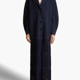 Khaite - Mono Coat in Midnight