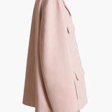 Khaite - Morsson Jacket in Soft Pink Suede