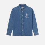 FRAME - Ritz Embroidery Denim Shirt -- District