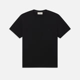 FRAME - Light Weight Woolen Tee -- Black