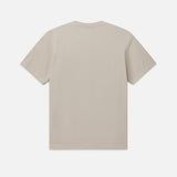 FRAME - Boxy Textured Tee -- Off White