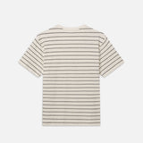 FRAME - Relaxed Stripe Tee -- Natural/Black