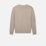 FRAME - Woolen Cashmere Blend Sweater -- Grey Beige