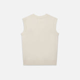 FRAME - Ritz Men's Cashmere Sweater Vest -- Cream