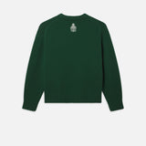 FRAME - Ritz Unisex Cashmere Sweater -- Hunter Green