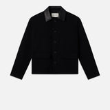 FRAME - Woolen Workwear Jacket -- Black