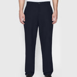 FRAME - Straight Leg Chino Trousers -- Dark Navy