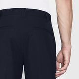 FRAME - Straight Leg Chino Trousers -- Dark Navy