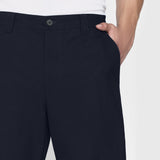 FRAME - Straight Leg Chino Trousers -- Dark Navy