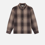 FRAME - Chunky Plaid Shirt -- Brown Plaid