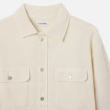 FRAME - Double Pocket Overshirt -- Natural