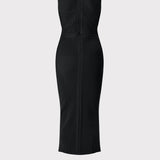 Herve Leger - MIXED RIB MIDI DRESS