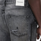 FRAME - Extra Wide Leg Jean Patched -- McAllen Dark