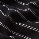 FRAME - Striped Tee -- Black/Natural