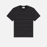 FRAME - Striped Tee -- Black/Natural