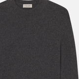 FRAME - Light Weight Crewneck -- Grey Melange