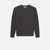 FRAME - Light Weight Crewneck -- Grey Melange