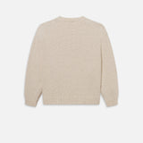 FRAME - Chunky Textured Sweater -- Cream