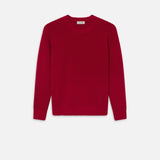 FRAME - Chunky Sweater -- Spring Red