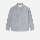 FRAME - Suede Shirt -- Smoky Blue