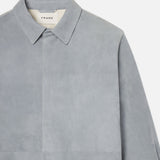 FRAME - Suede Shirt -- Smoky Blue