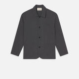 FRAME - Wool Chore Coat -- Charcoal Grey