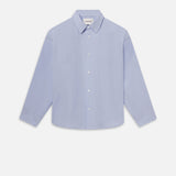 FRAME - Relaxed Cotton Shirt -- Light Blue