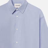 FRAME - Relaxed Cotton Shirt -- Light Blue